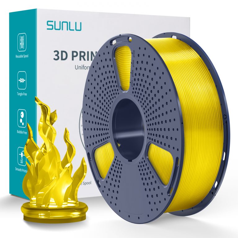 PLA transparent gelb