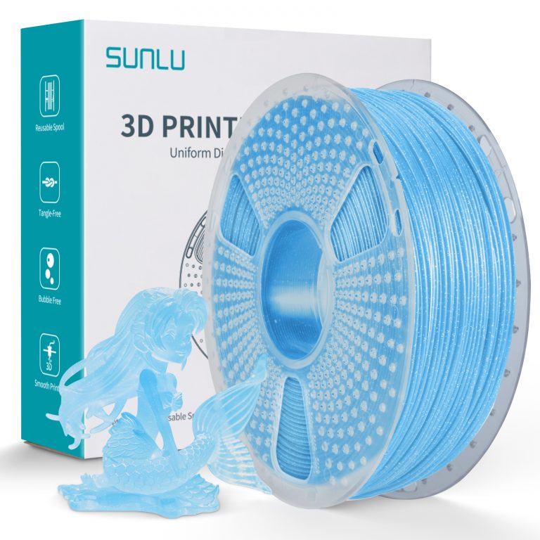 PLA Twinkling blau