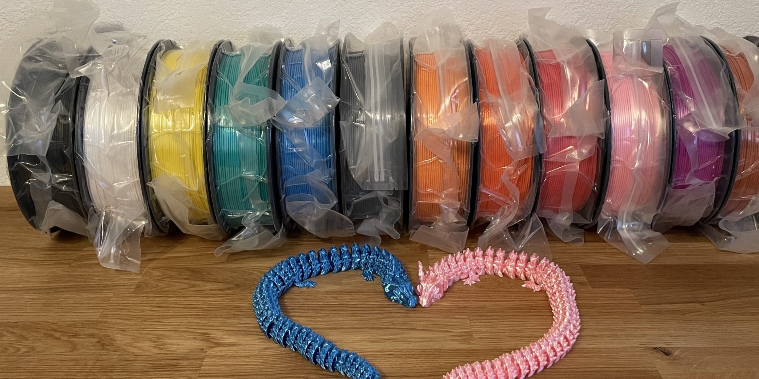 Übersicht verschiedener 3D-Druck Filamente